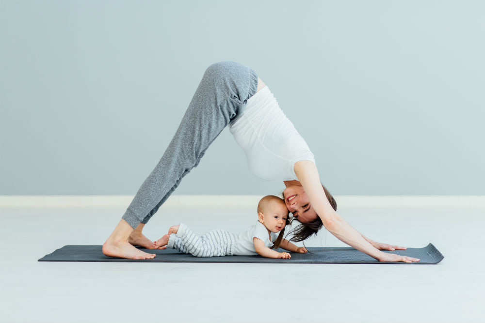 how to work out with a baby